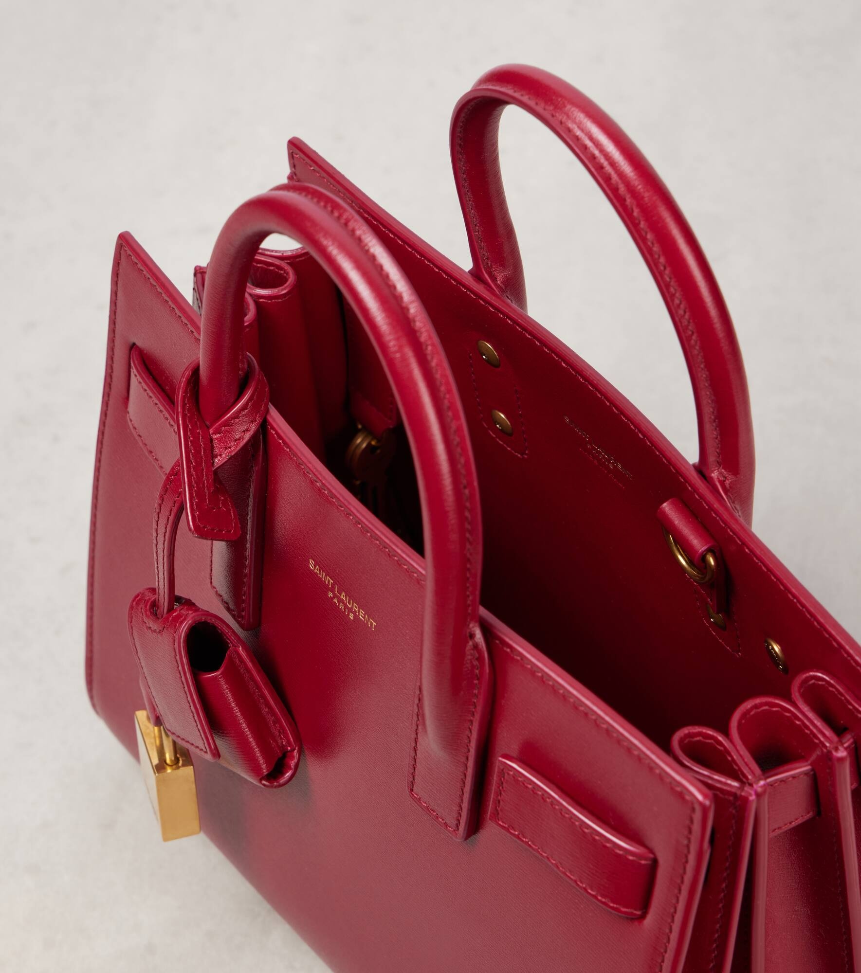 Sac De Jour Nano leather tote bag - 3