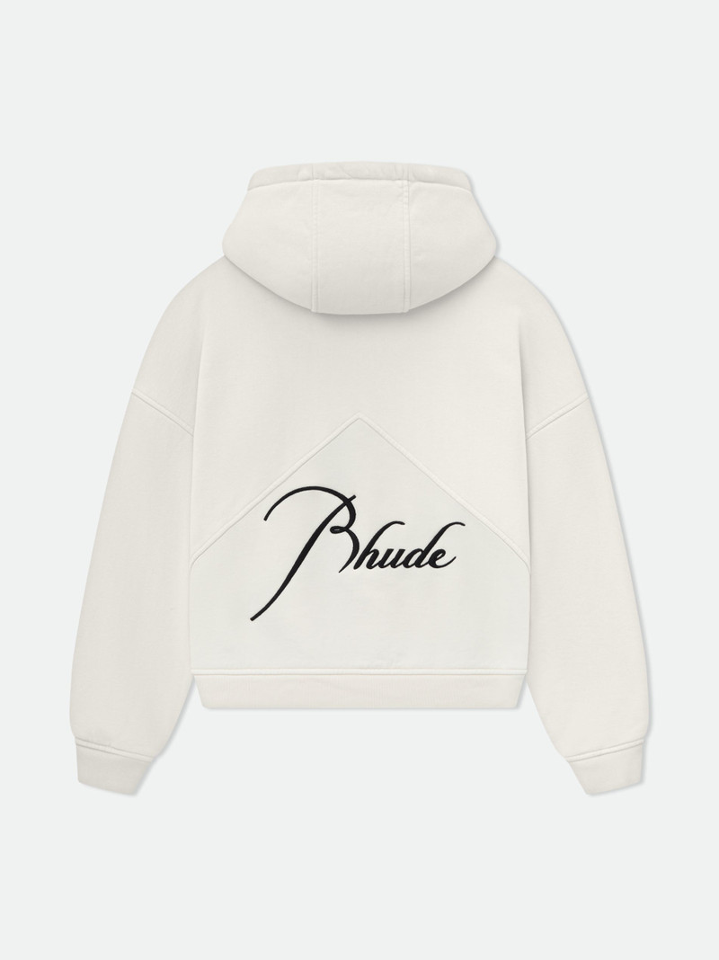 Rhude FULL ZIP HOODIE outlook
