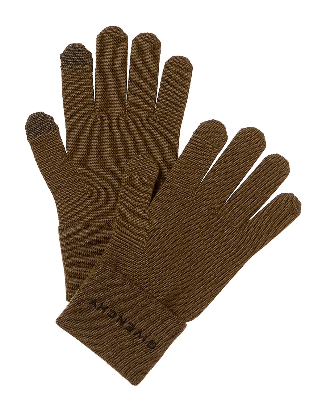 Givenchy Embroidered Wool Gloves - 1