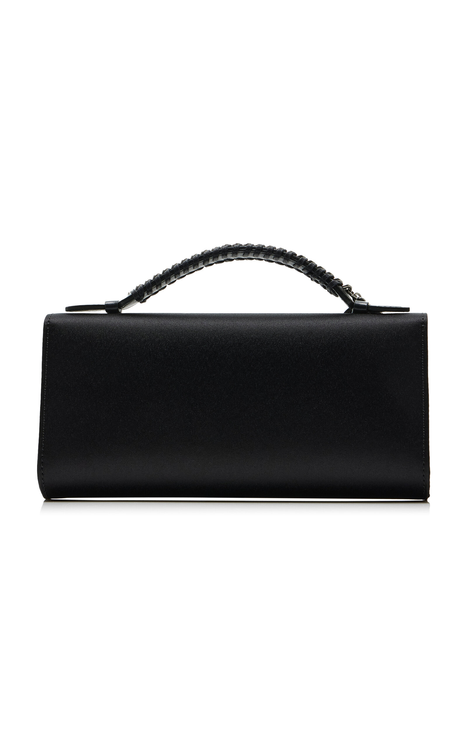 Falabella Eco-Satin Clutch black - 5