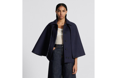 Dior Cape-Effect Peacoat outlook