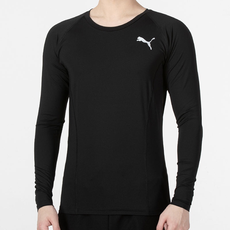 PUMA Run Favorite Long Sleeve Tee 'Black' 522079-01 - 3