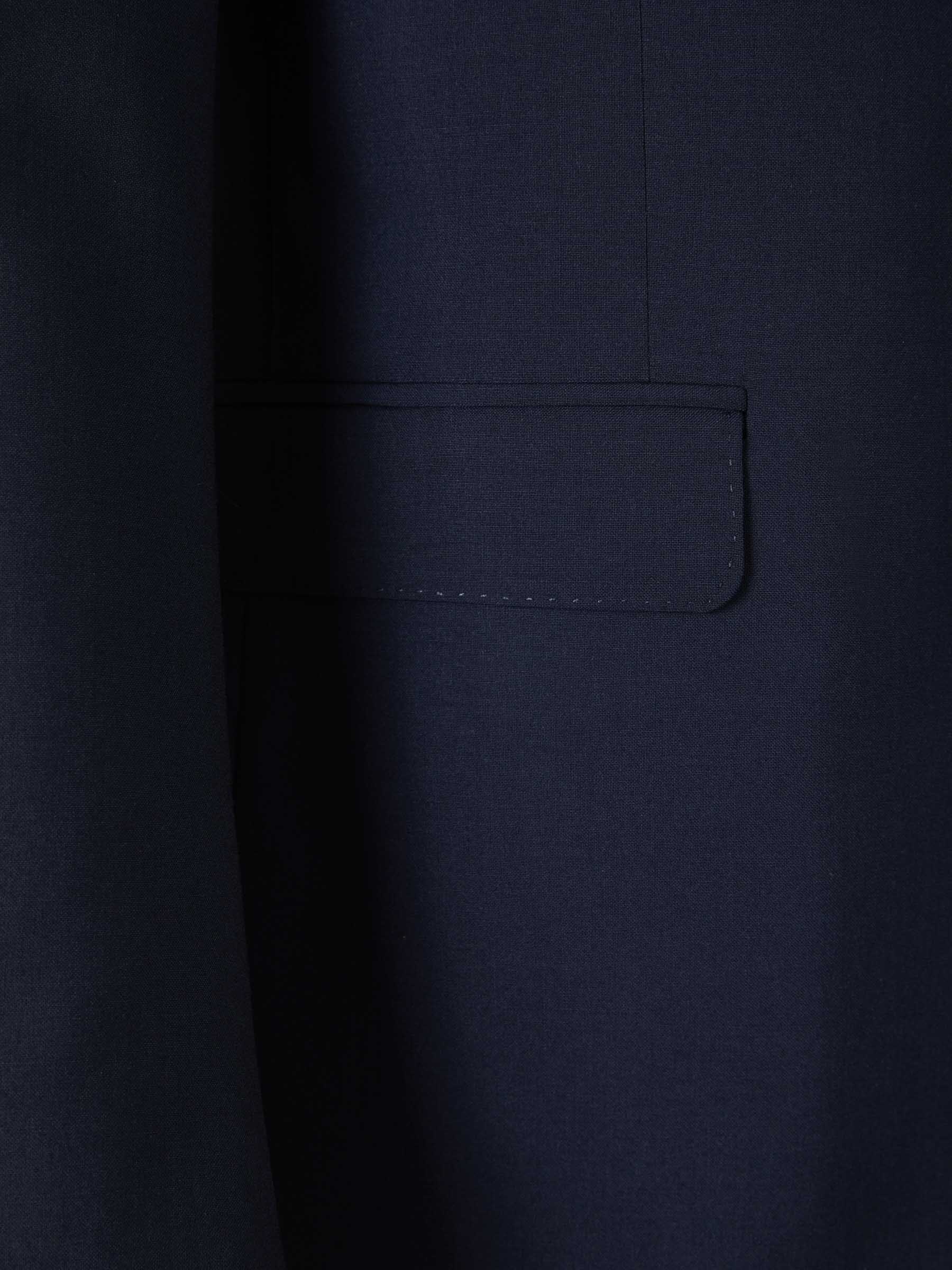 PLAIN WOOL SUIT - 4