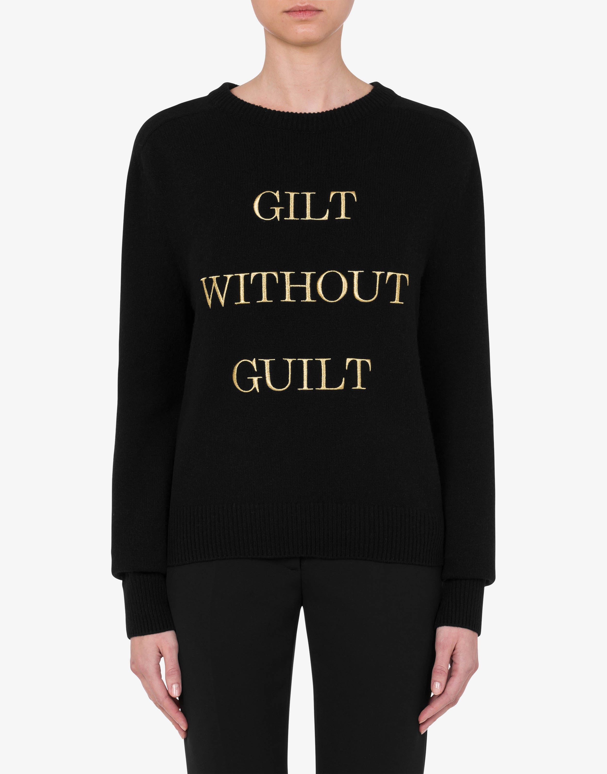 GILT WITHOUT GUILT REGENERATED CASHMERE PULLOVER - 2