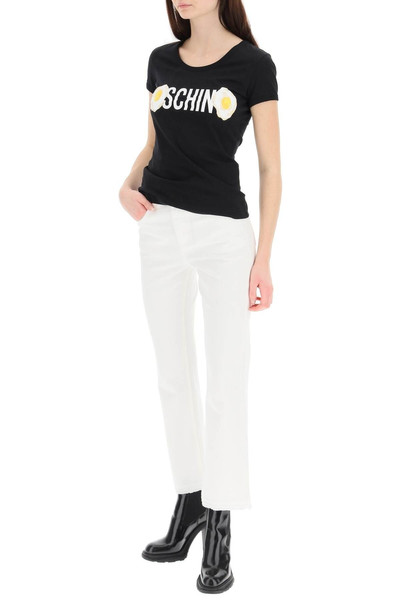 Moschino EGGS LOGO T-SHIRT outlook