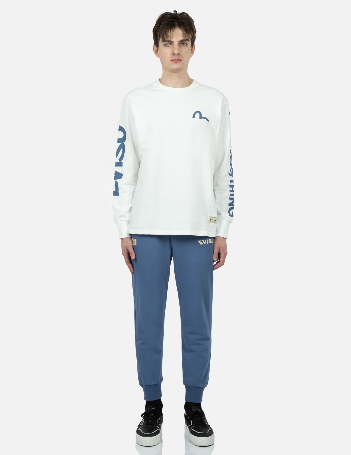 SPRAY-EFFECT DAICOCK PRINT SWEATPANTS - 6