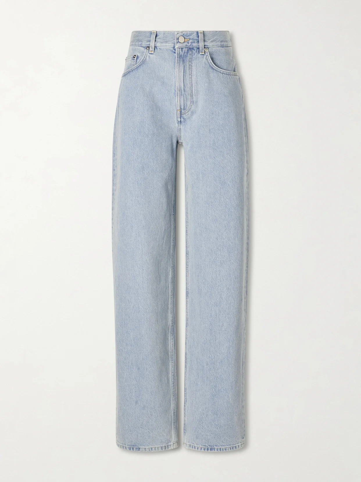 Samur Organic High-rise Straight-leg Jeans - 1