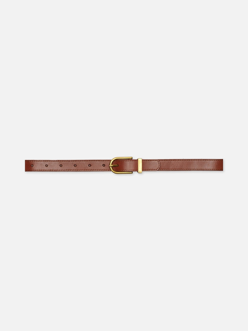 Simple Art Deco Belt in Whiskey 1
