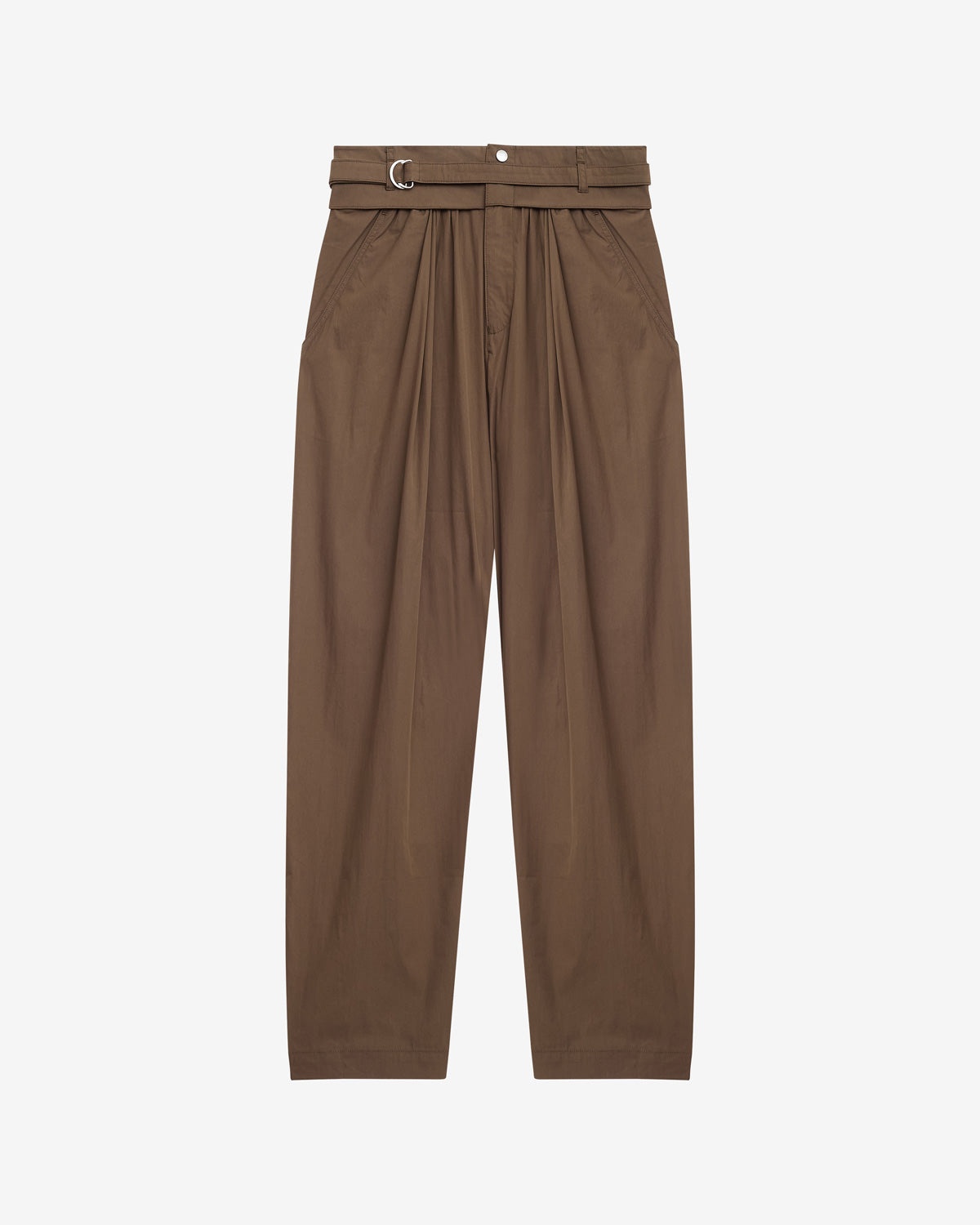 パンツ Isabel Marant Etoile Celia Trousers Celia Pants Isabel Marant Étoile Khaki – High-Waisted