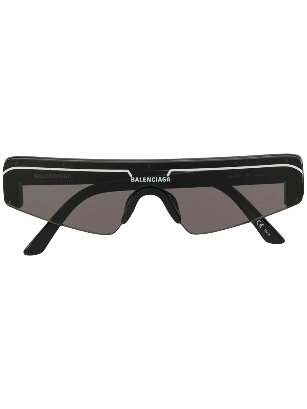 Ski rectangular-frame sunglasses - 1
