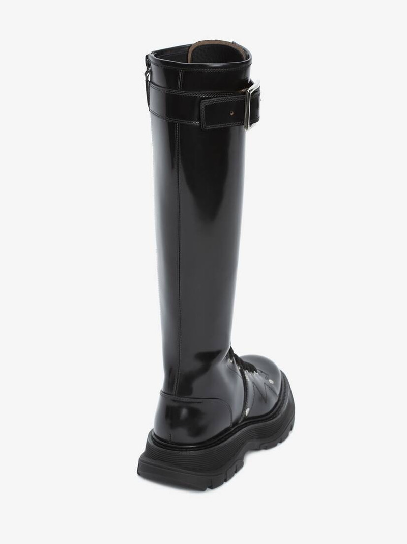 Alexander McQueen Tread Slick Knee-high Boot outlook