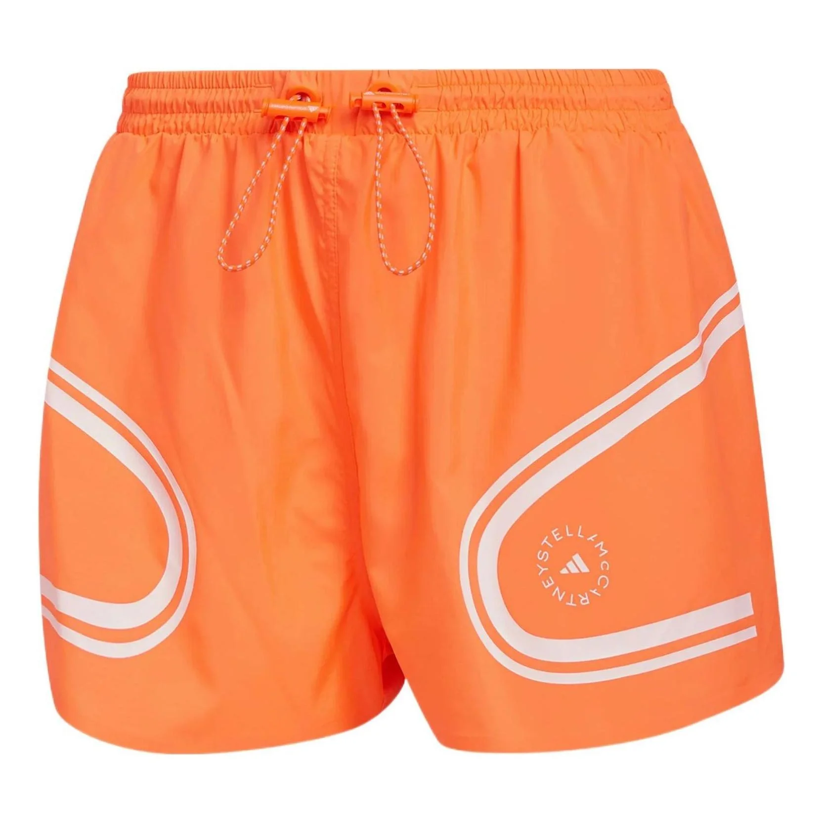 (WMNS) adidas By Stella McCartney TruePace Running Shorts 'Orange' HB6080 - 1