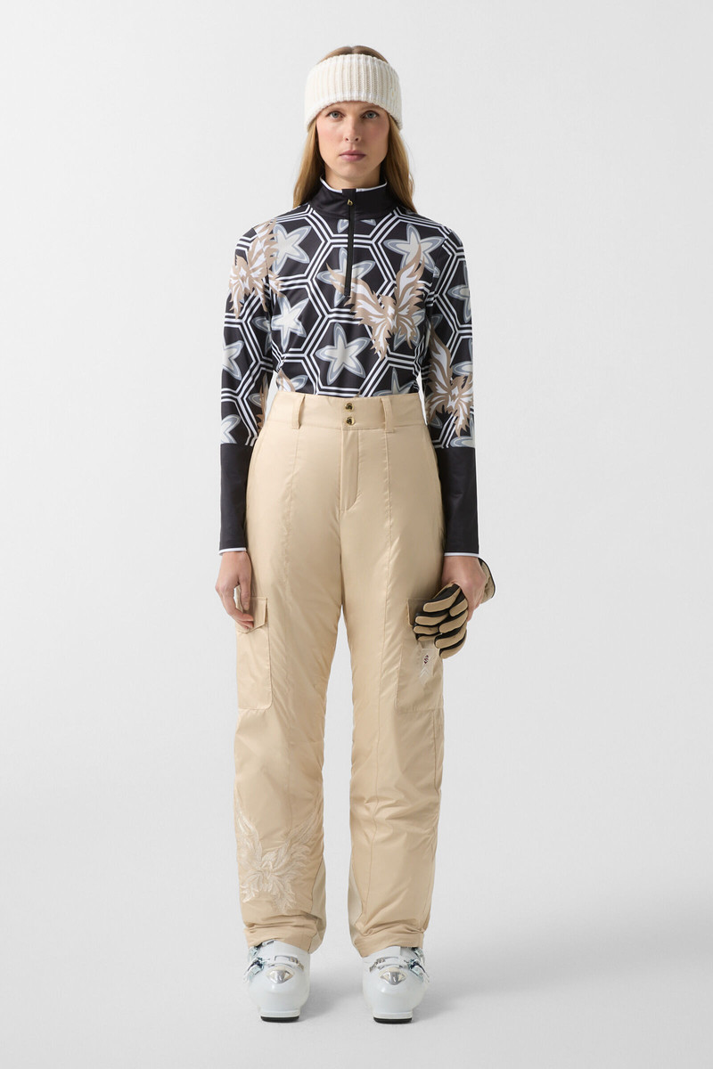 BOGNER Amika ski pants in Beige outlook