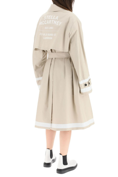 Stella McCartney LUKE TRENCH COAT IN ORGANIC COTTON outlook