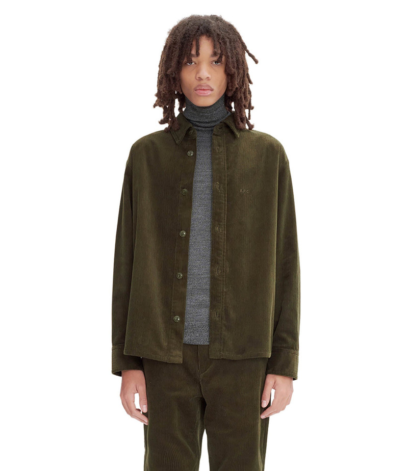 A.P.C. BOBBY LOGO OVERSHIRT outlook
