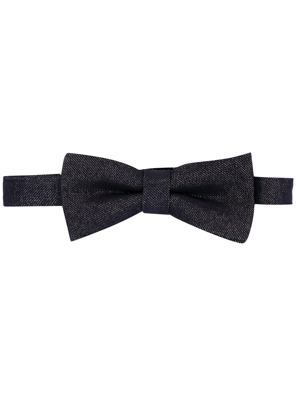 metallic-thread bow tie - 1