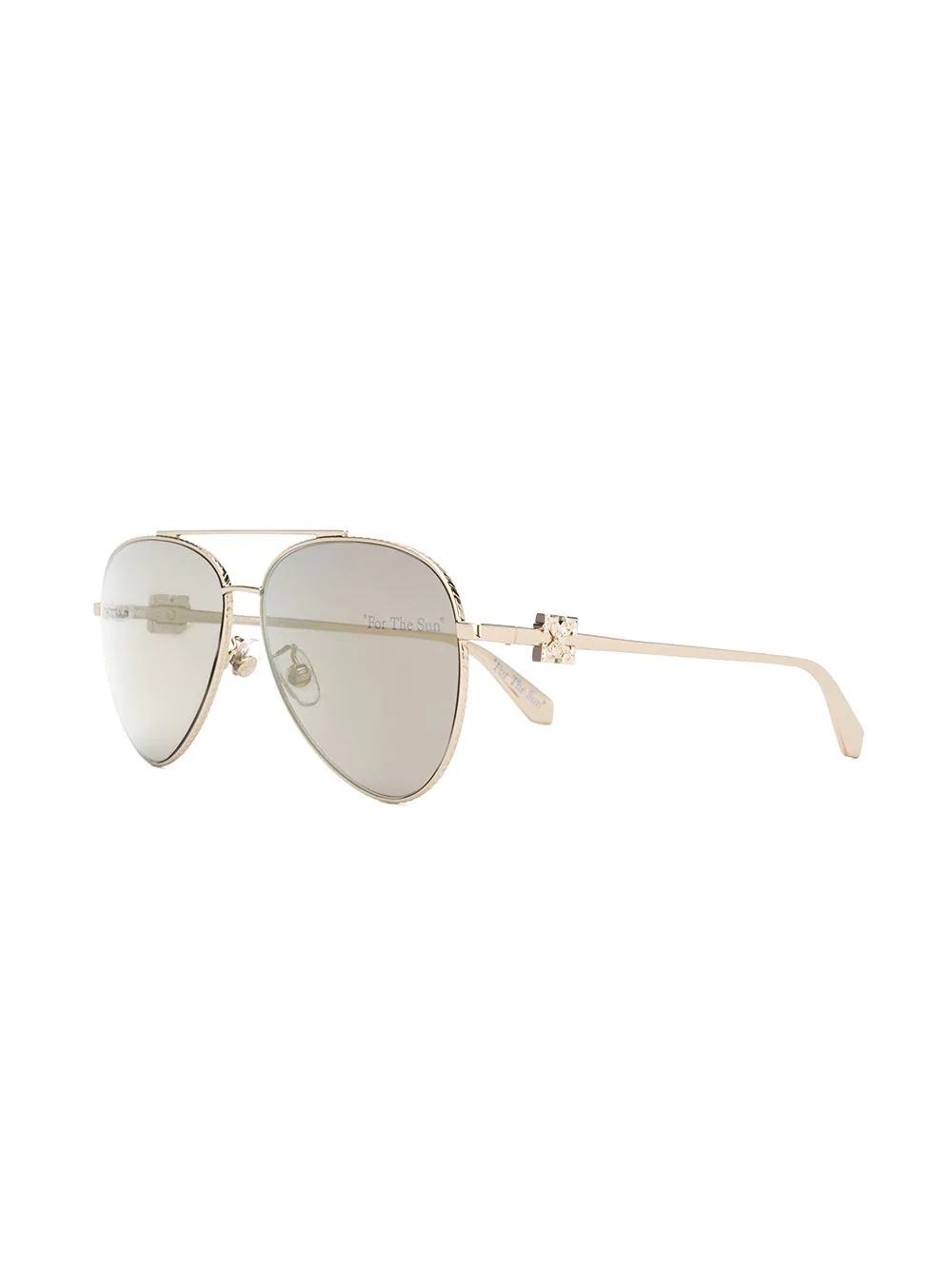 aviator-frame sunglasses - 2