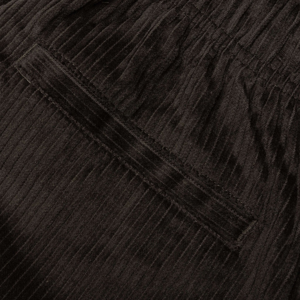 WOMEN'S CORDUROY DOCK SHORT - OFF BLACK - 4