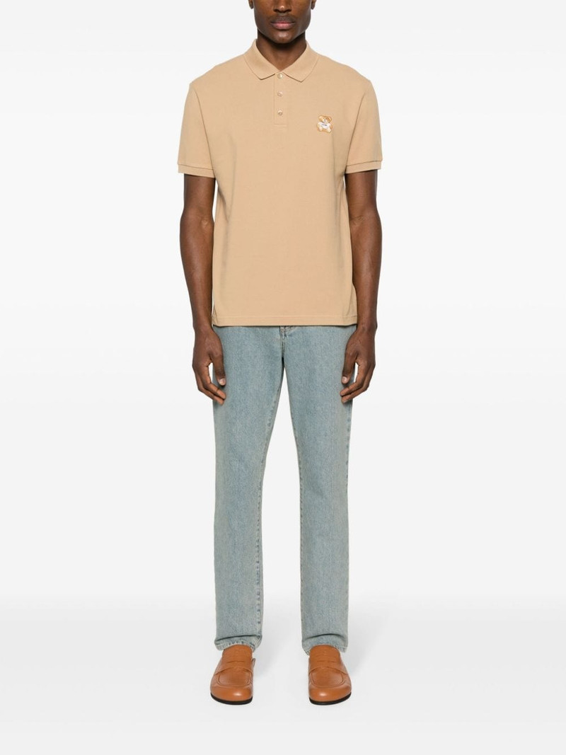 Moschino Teddy Bear cotton polo shirt outlook