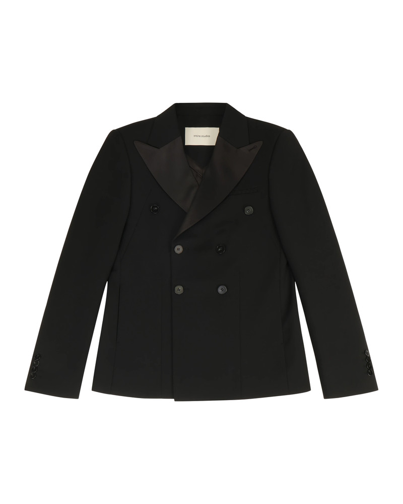 MASON TAILORED JACKET BLACK WOOL 5