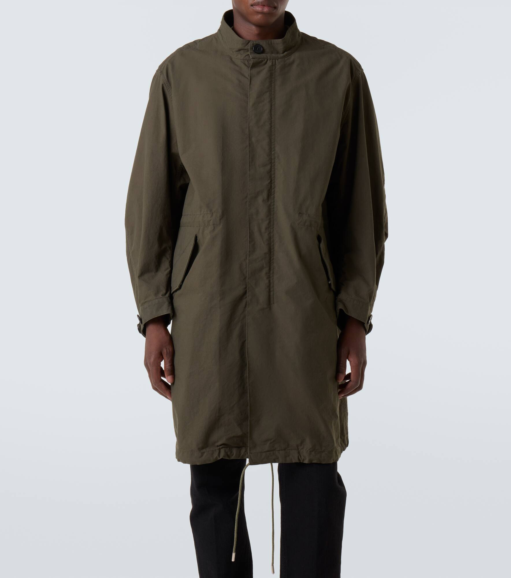 Givenchy Stamp cotton-blend raincoat - 3