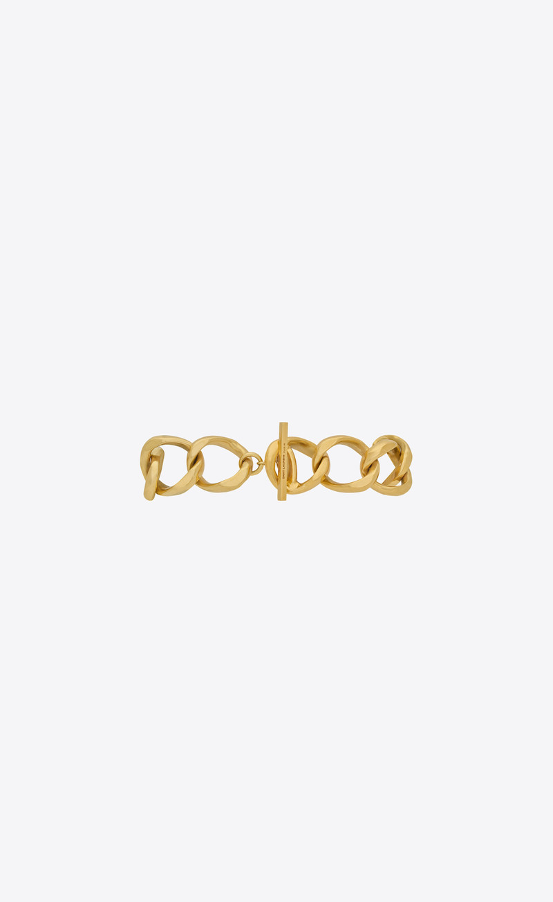 large chain bracelet in metal 3