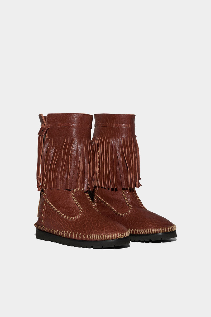 FRINGES ANKLE BOOTS 3