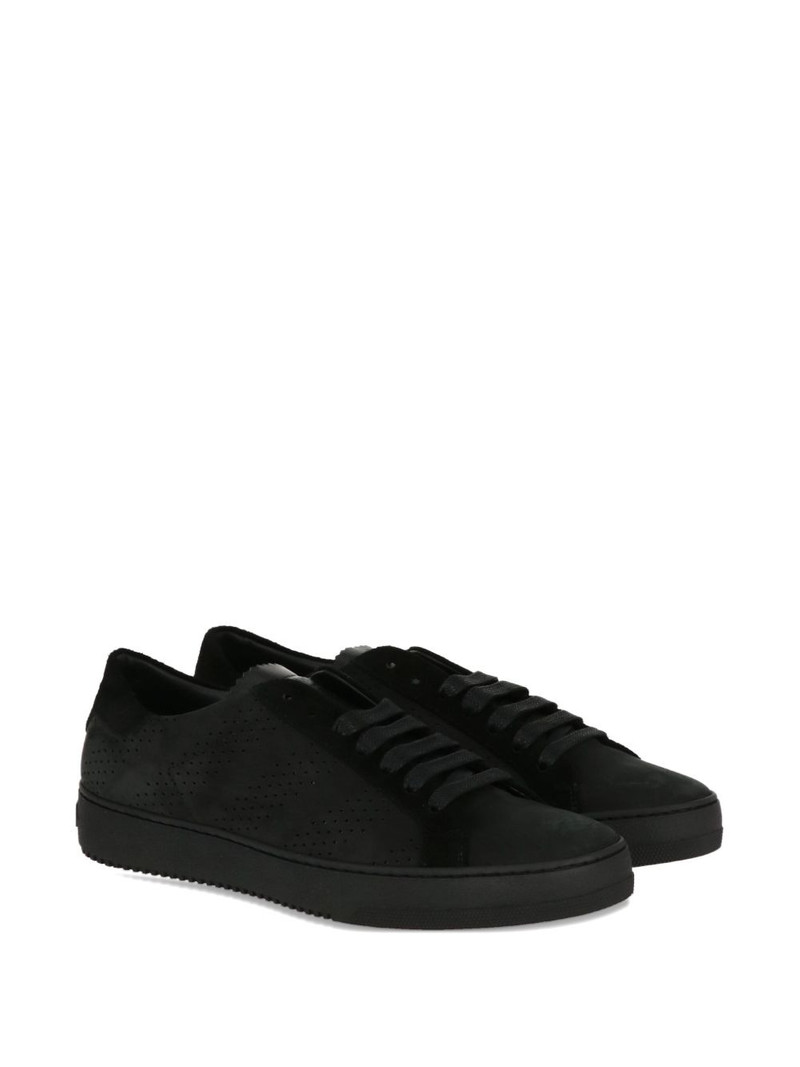 Off-White perforated lace-up sneakers outlook