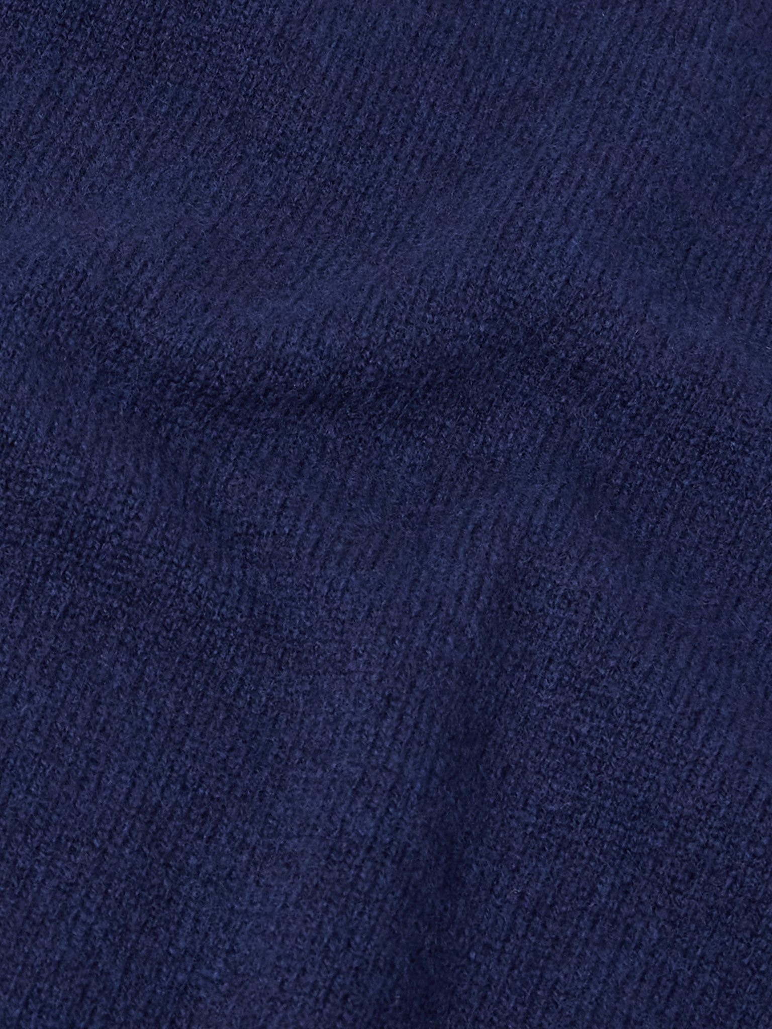 Wool and Cashmere-Blend Sweater Blue - 5