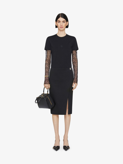 Givenchy SKIRT IN WOOL WITH 4G DETAIL outlook