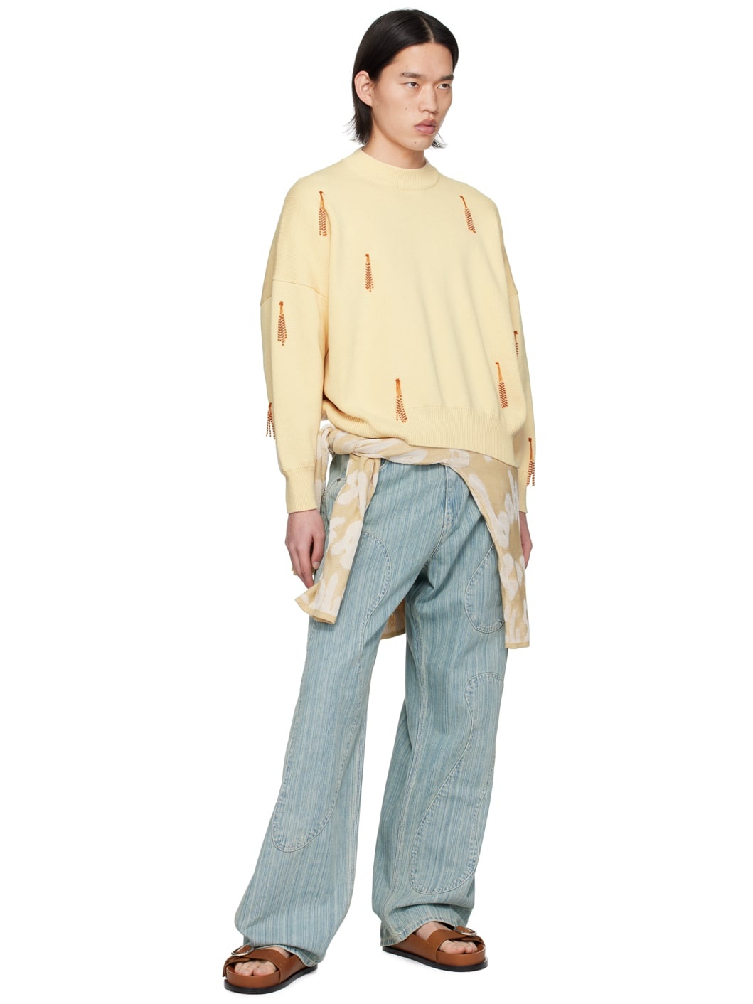 Beige Nappine Sweater - 4