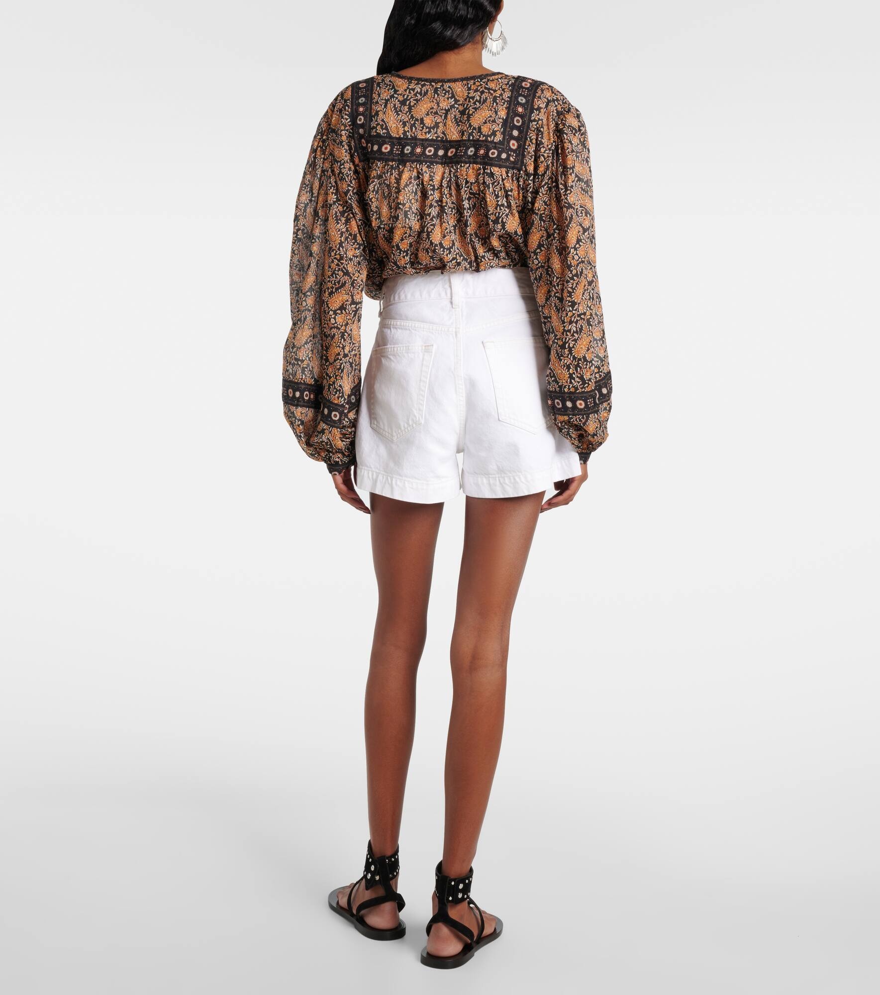 The Charm denim shorts - 3