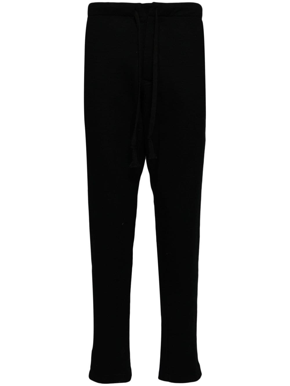 grosgrain-trim track pants - 1