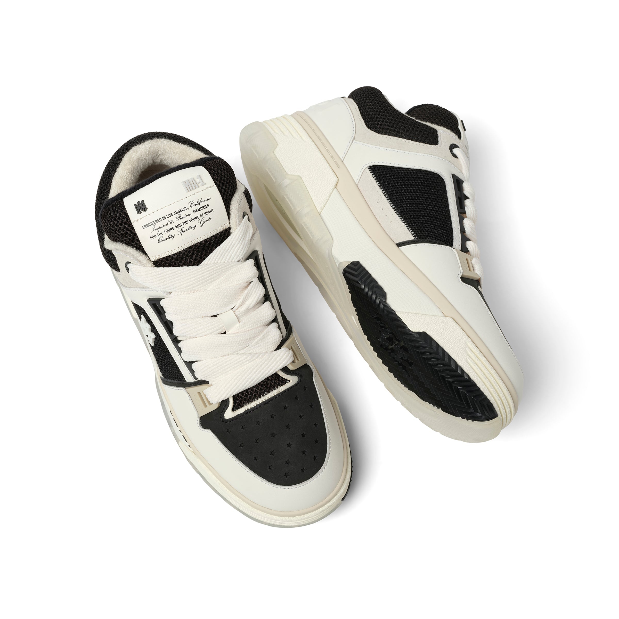 MA-1 Sneaker in Black/Alabaster - 4