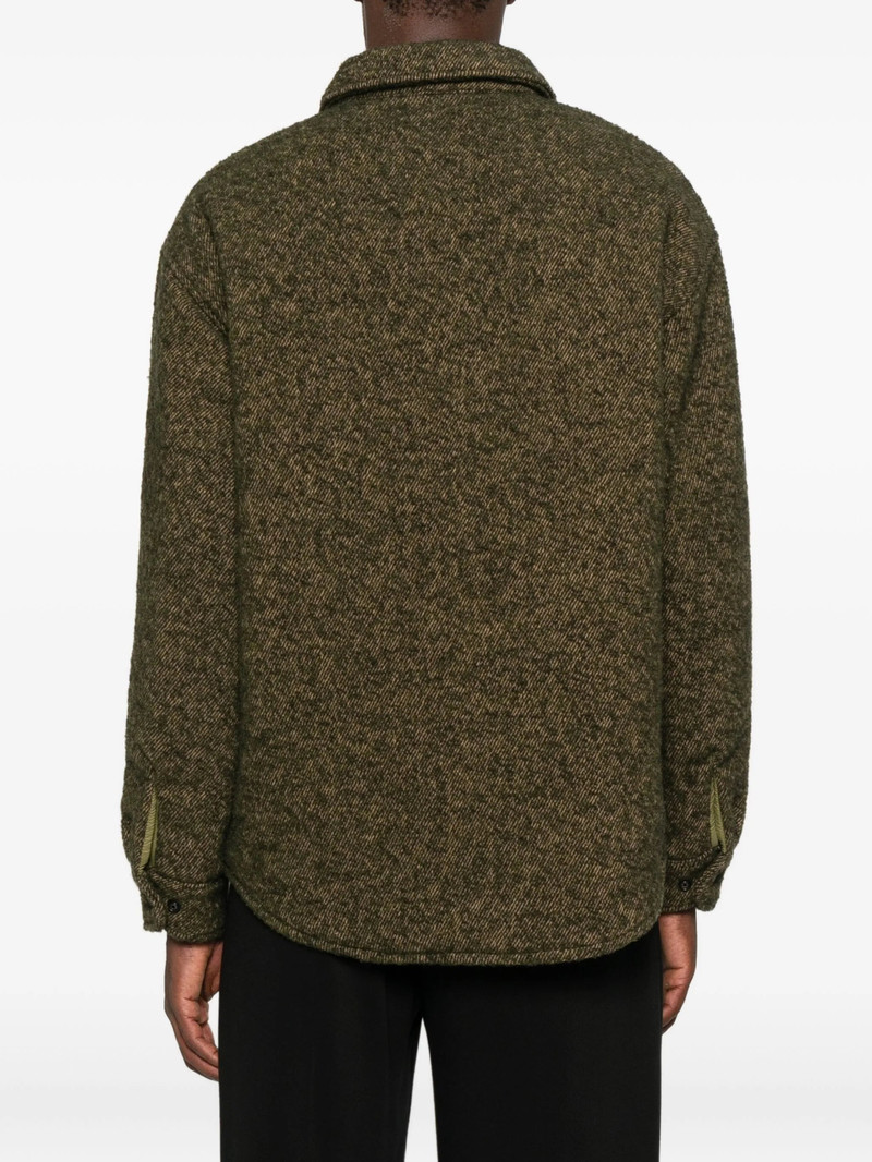 EMPORIO ARMANI Emporio Armani Logo-patch Shirt Jacket outlook