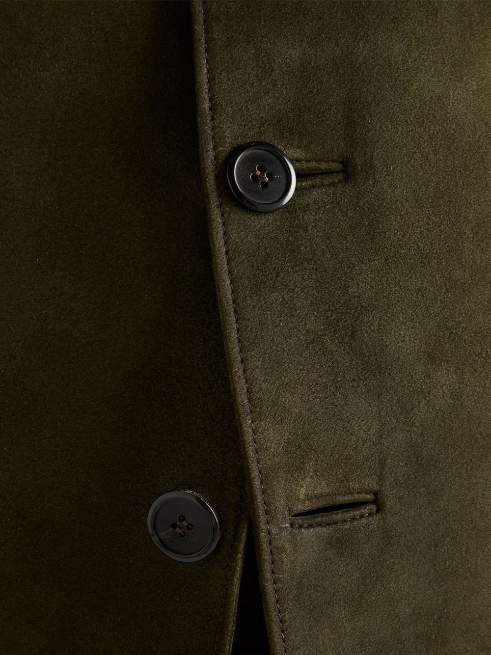three-button notch-lapel blazer - 5