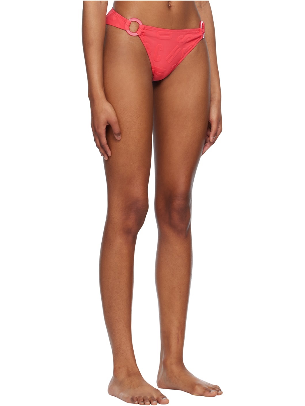 Pink O-Ring Bikini Bottoms - 2