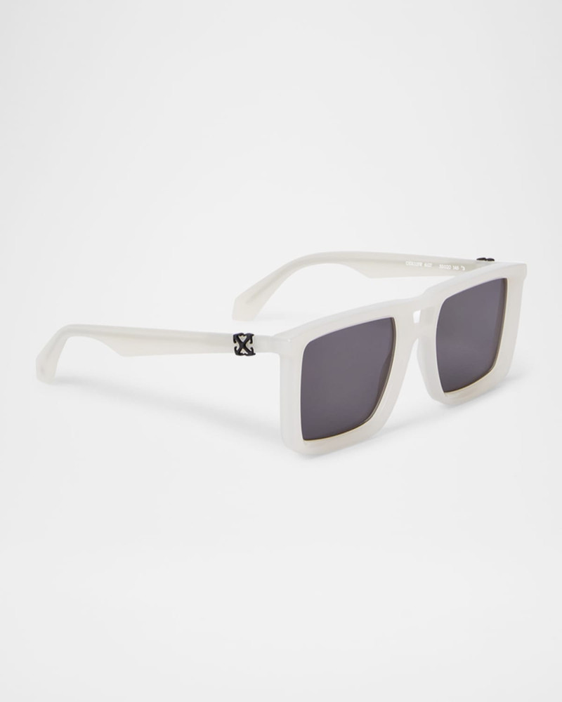 Off-White Men's Stratford Acetate Square Sunglasses outlook