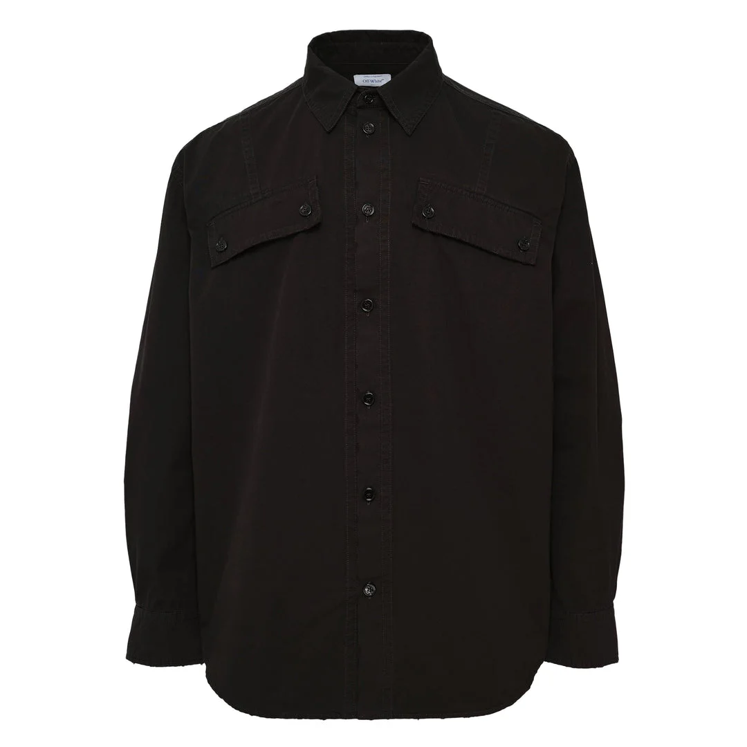 Bookish Poplin Shirt - 1