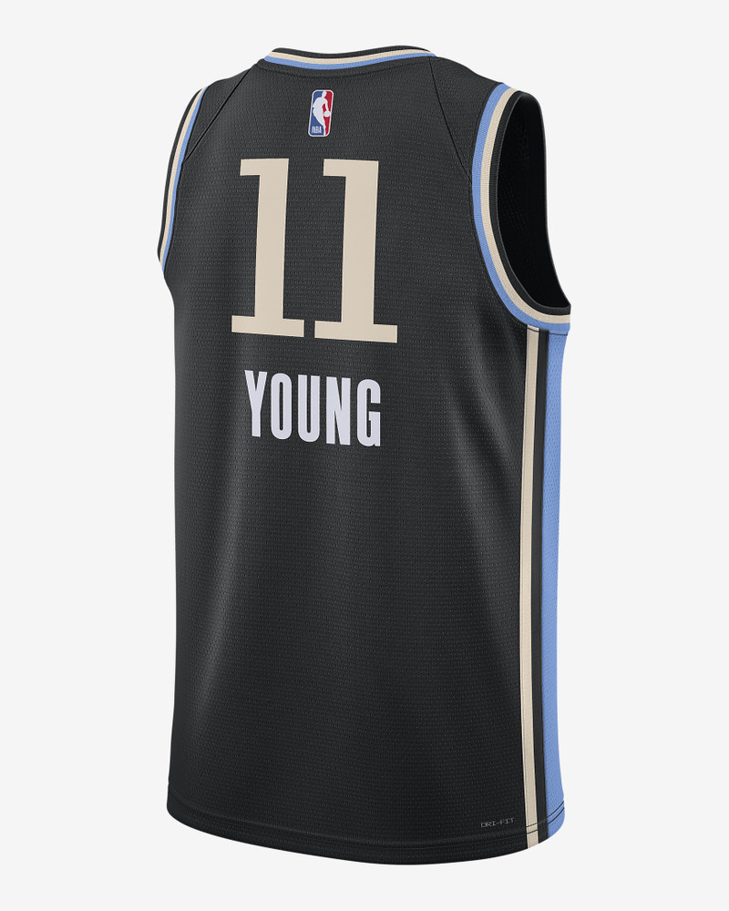 Nike Atlanta Hawks 2023/24 City Edition Nike Men's Dri-FIT NBA Swingman Jersey outlook