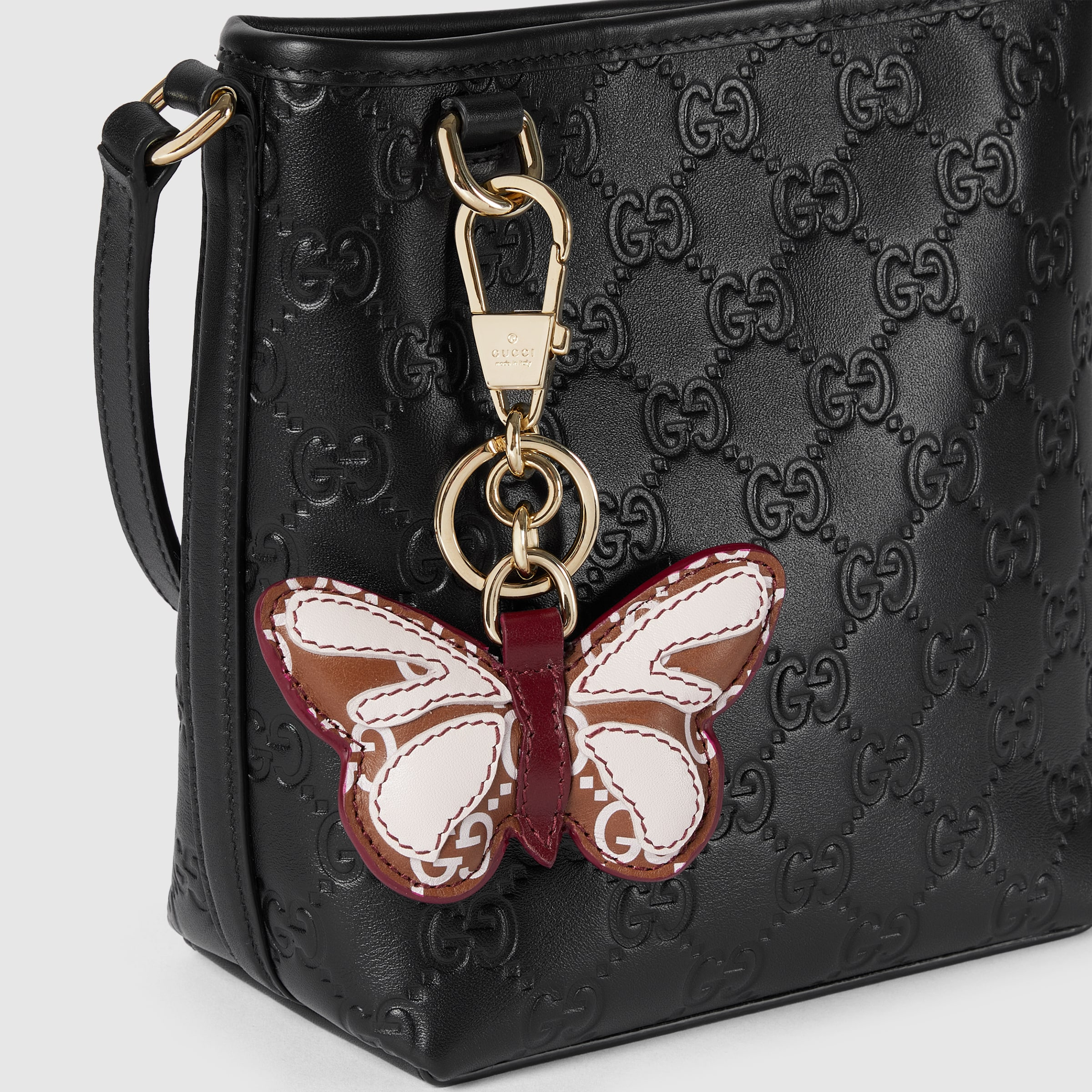 GG Emblem nano bucket bag - 7