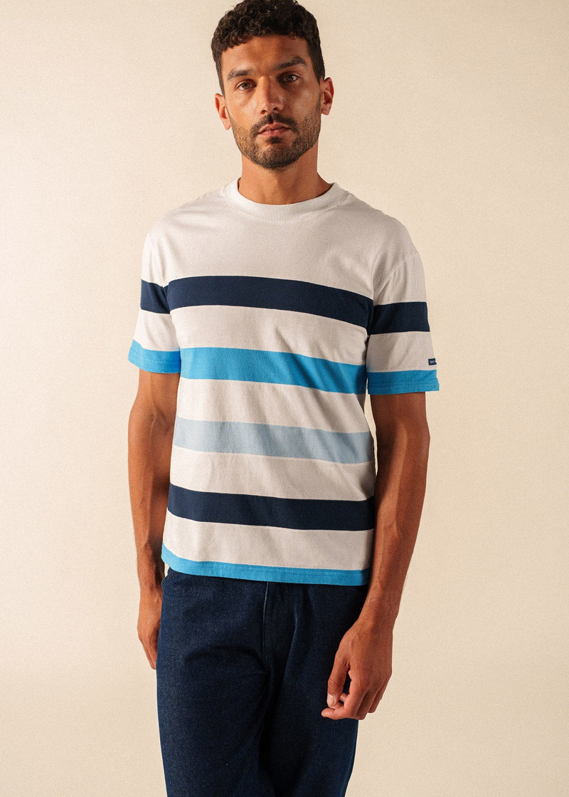 PHILEAS Striped Cotton T-Shirt 1