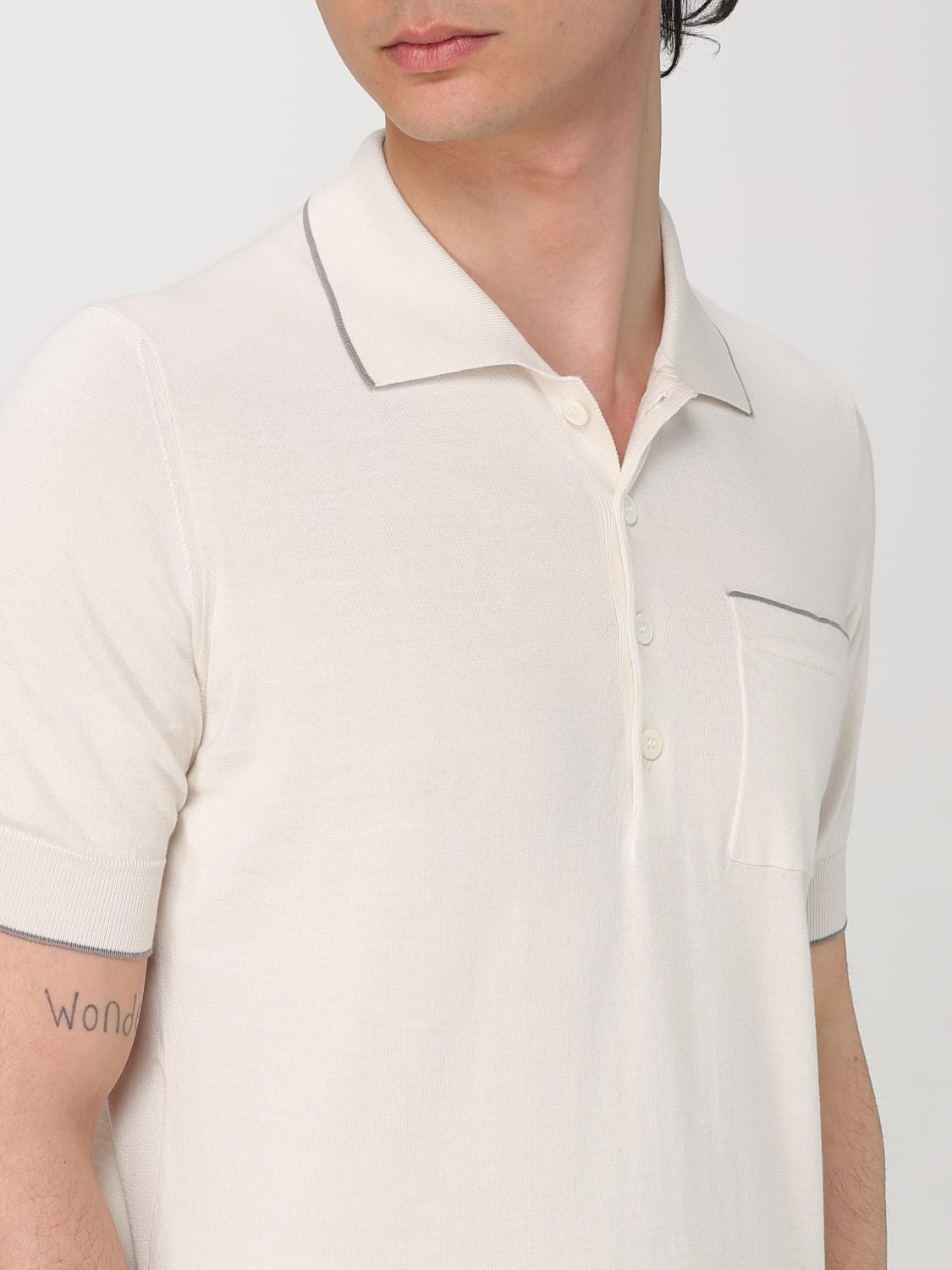 Brunello Cucinelli cotton polo shirt - 5
