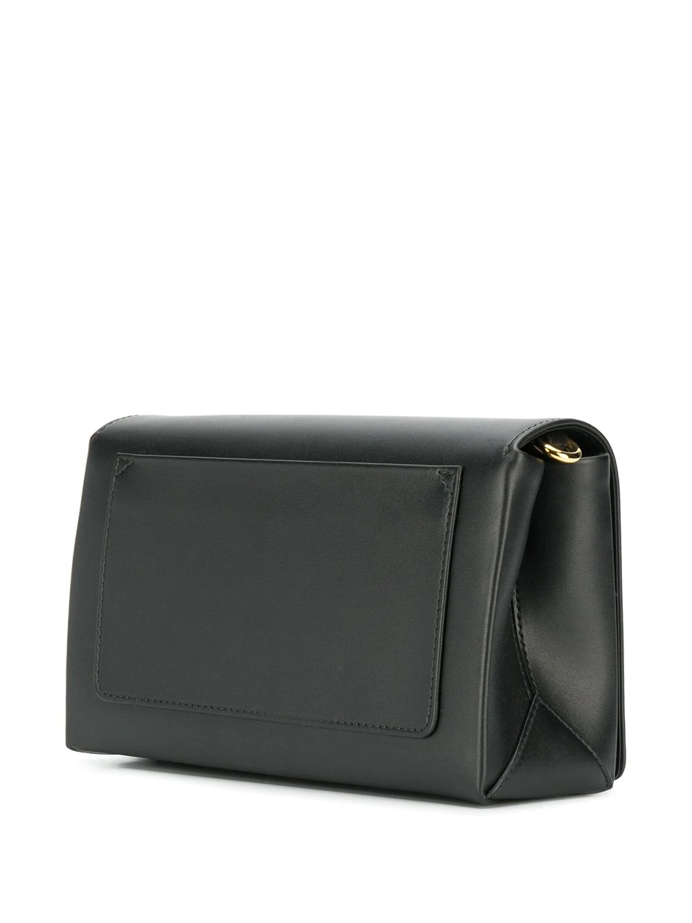 logo flap shoulder bag - 3