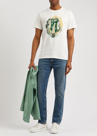 Nudie Jeans Roy printed cotton T-shirt outlook