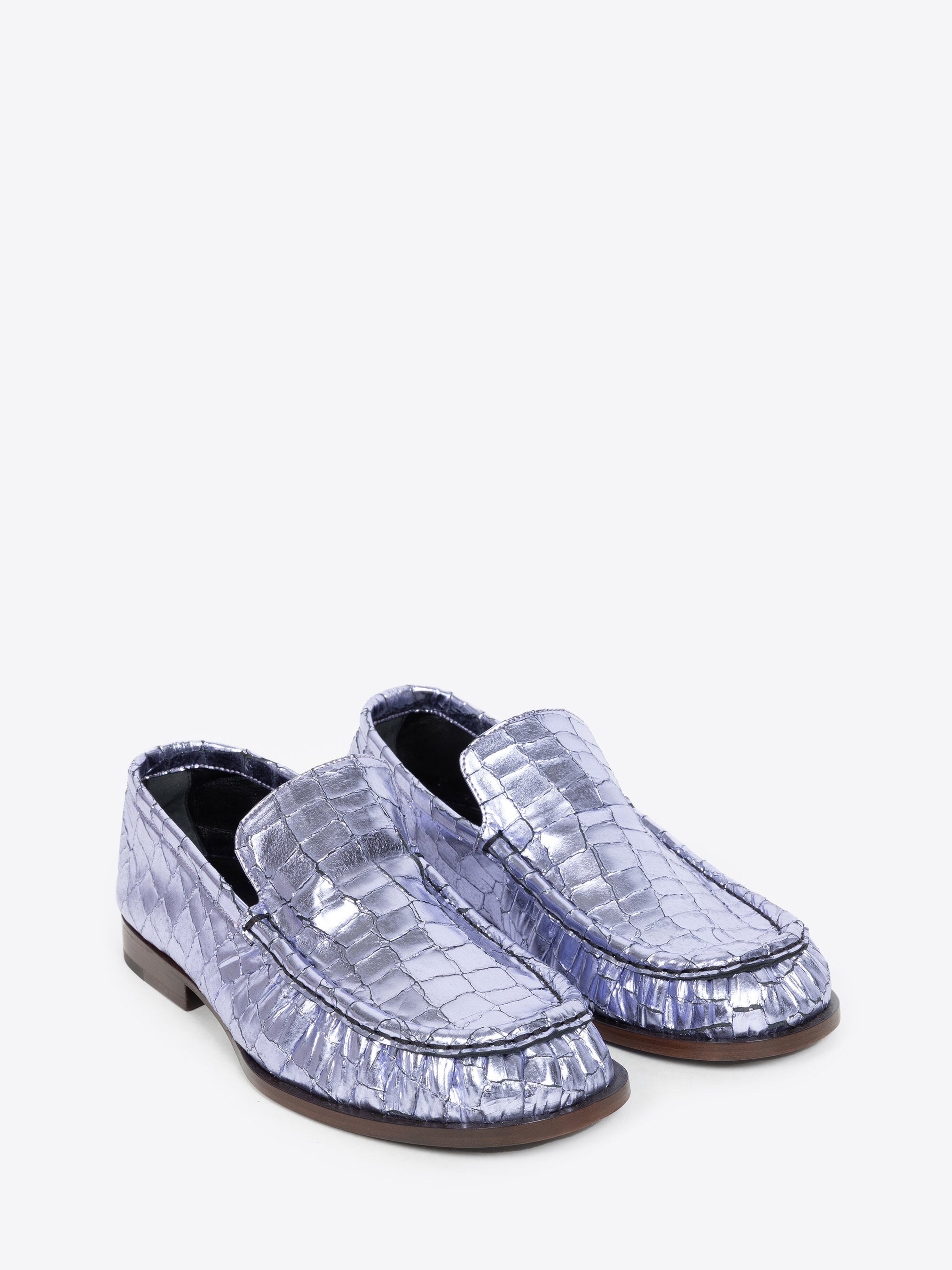 METALLIC LOAFERS - 3