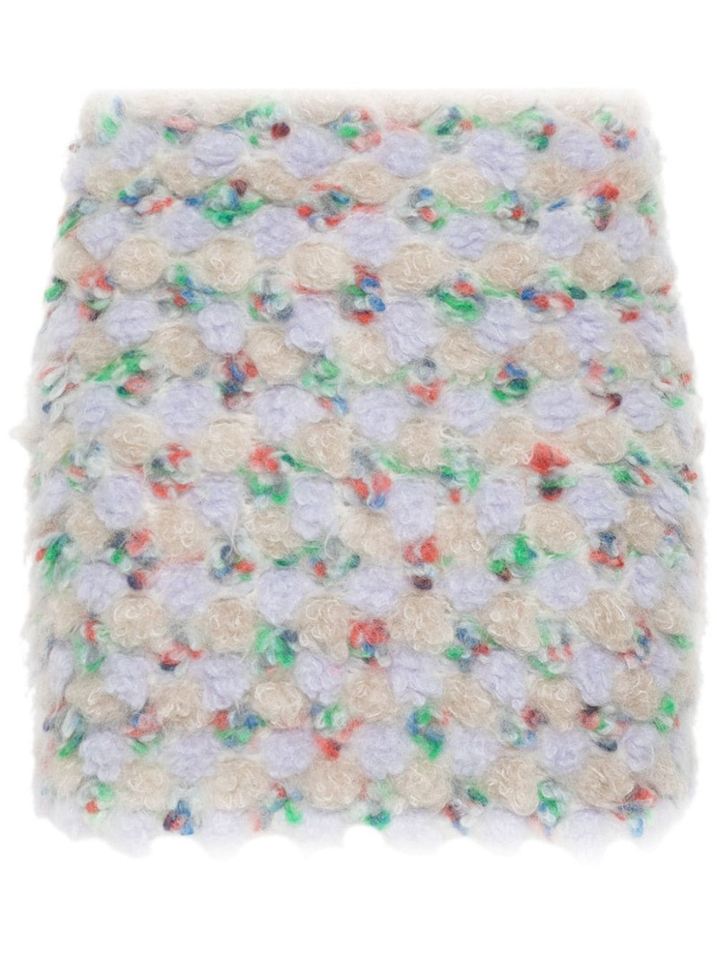 Blumarine BOUCLÉ MINI SKIRT outlook