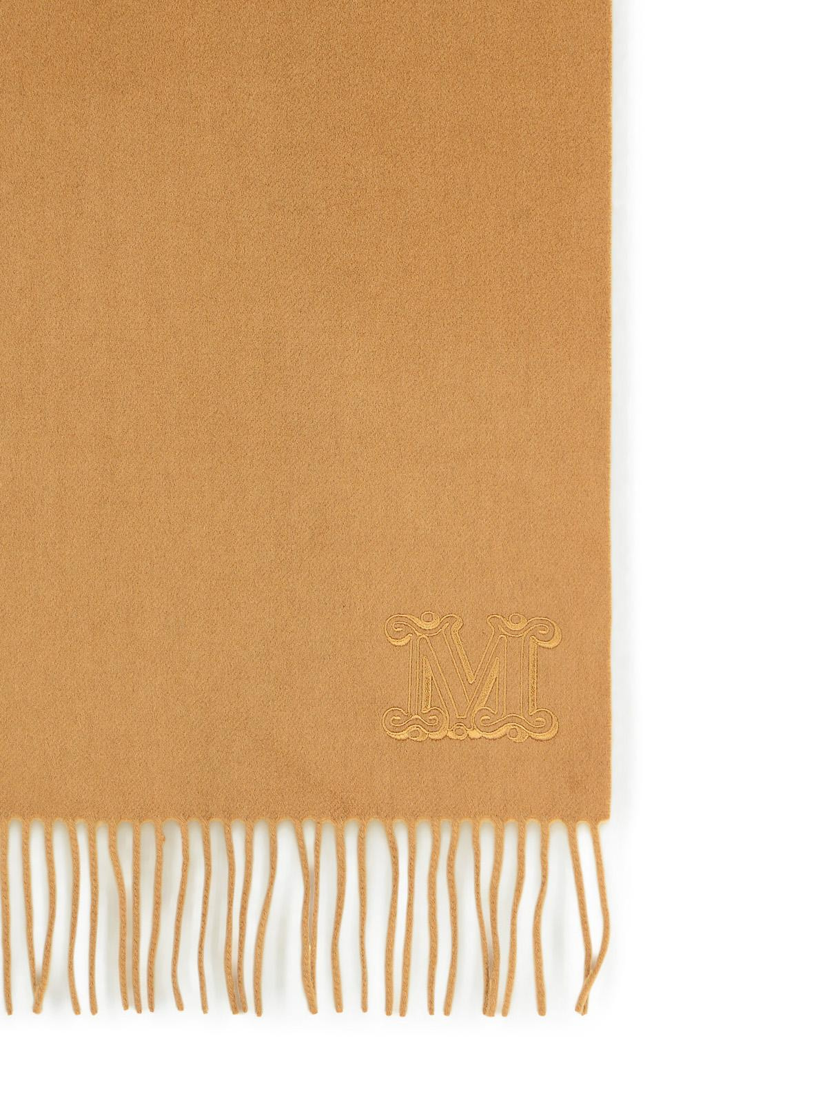 Max Mara 'Wsdalia' Beige Cashmere Scarf Women - 3