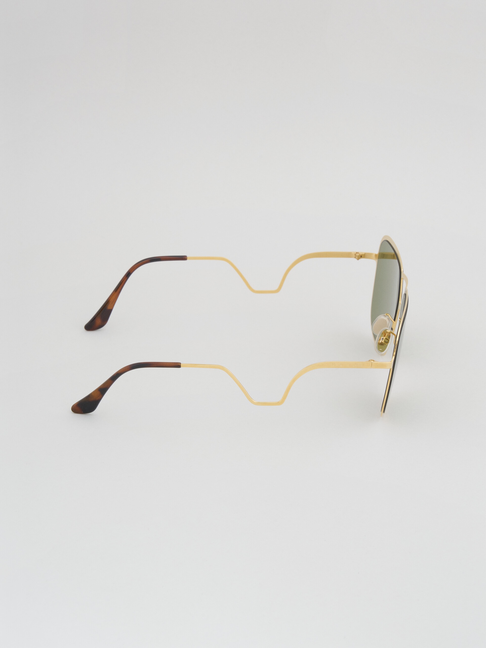GREEN HA LONG BAY METAL SUNGLASSES - 3
