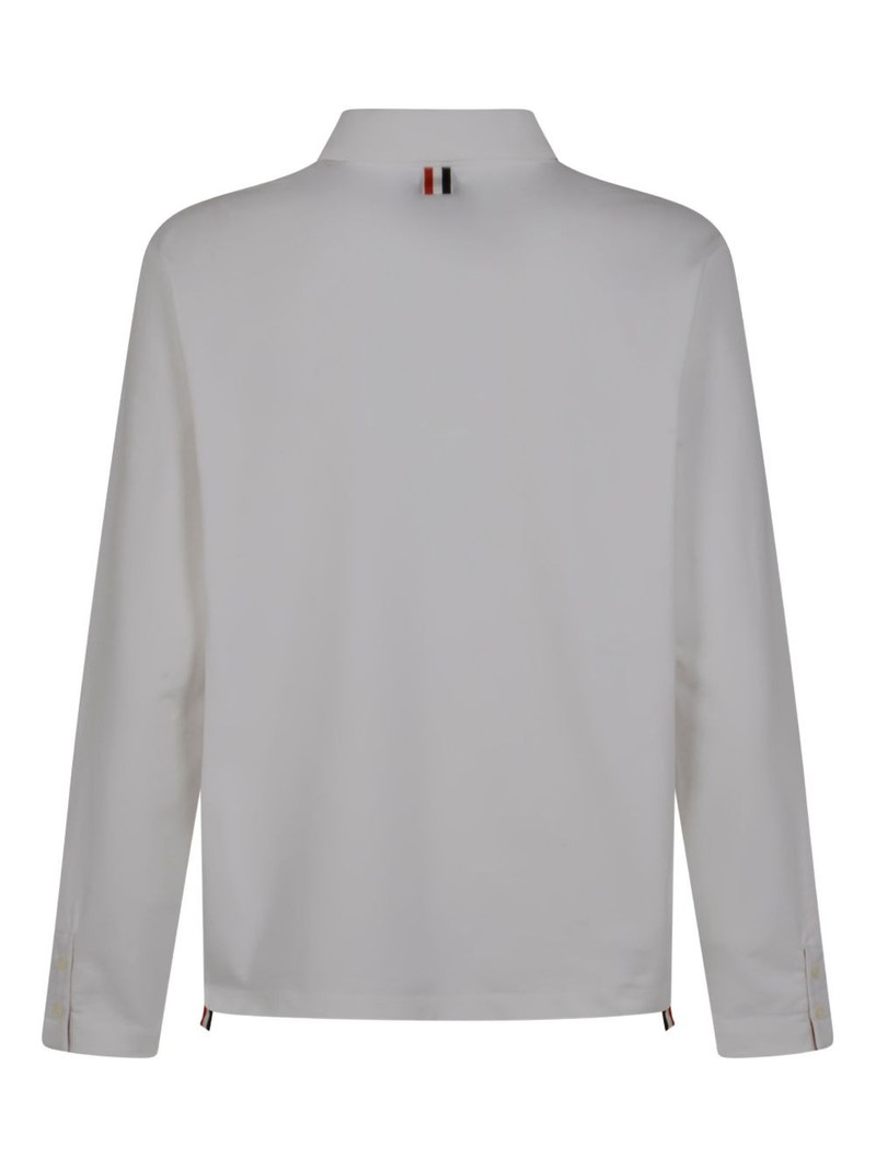 Thom Browne long-sleeve polo shirt outlook